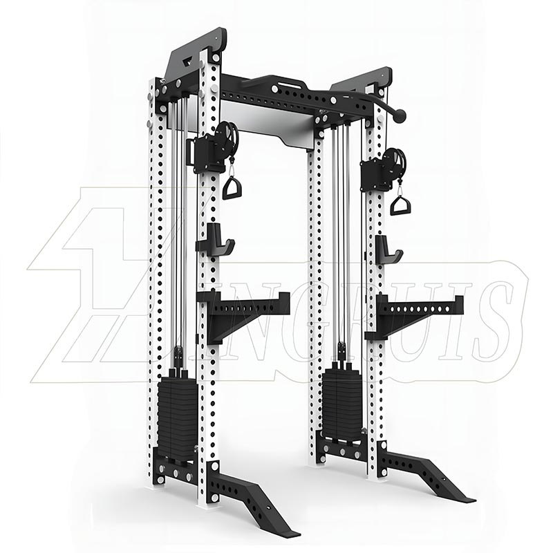 All-in-One-Power-Rack mit Kabelkreuzung